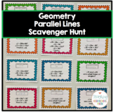 Geometry Parallel Lines Scavenger Hunt