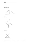 Geometry Parallel Lines Test docx