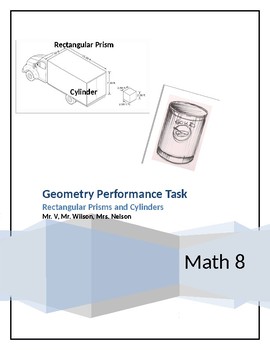 Preview of Geometry Performance Task