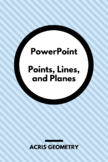 Geometry - Points, Lines, and Planes PowerPoint presentation