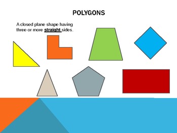 Geometry, Polygons, Angles, Pattern Blocks, Solids, and Graphing