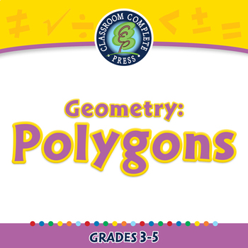 Preview of Geometry: Polygons - NOTEBOOK Gr. 3-5