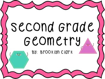 Preview of Geometry Power Point - Second Grade 3D Shape and Plane Shapes