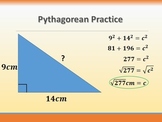 Geometry PowerPoint - Right Triangles and Trigonometry (Ch. 9)