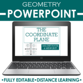 Geometry PowerPoint The Coordinate Plane, Distance, & Midpoint 