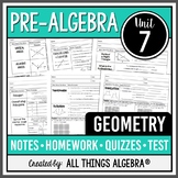Geometry (Pre-Algebra Curriculum - Unit 7) | All Things Algebra®