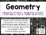 Geometry - Printable Math Manipulatives