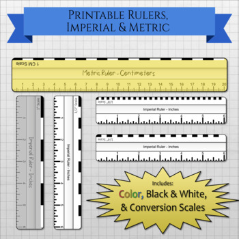 Printable Metric Ruler – Tim's Printables