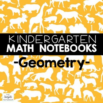 Preview of Math Notebooks: Kindergarten Geometry