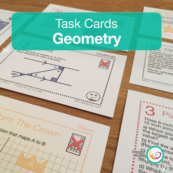 Preview of Geometry Task Cards