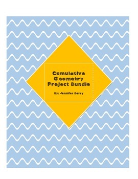 Preview of Geometry Project Bundle