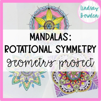 Preview of Geometry Project: Mandalas- EDITABLE!