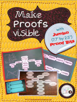 Preview of Geometry Proofs /Proof Blocks /Proof Tiles/ Proof Strips / Proof Bits