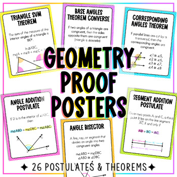 Preview of Geometry Proof Posters