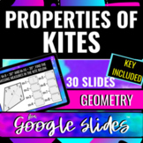 Geometry Properties of Kites Task Cards using GOOGLE SLIDES™