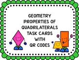 Geometry Properties of Quadrilaterals Task Cards with QR Codes