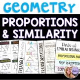 Geometry - Proportions and Similarity Bundle - Chapter 7