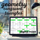 Geometry Proving Triangles Congruent Digital Maze