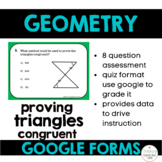 Geometry Proving Triangles Congruent Google Forms Distance
