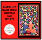 Geometry Quadrilateral Christmas Card Project Activity