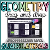 Geometry Quadrilaterals Drag and Drop Activity for Google Slides