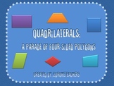 Geometry Quadrilaterals Mini-Lesson PowerPoint