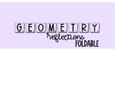 Geometry// Reflection Lesson Foldable