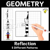 Geometry - Reflection, Math Art, NZ