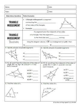 Relationships In Triangles Geometry Curriculum Unit 5 Distance Learning