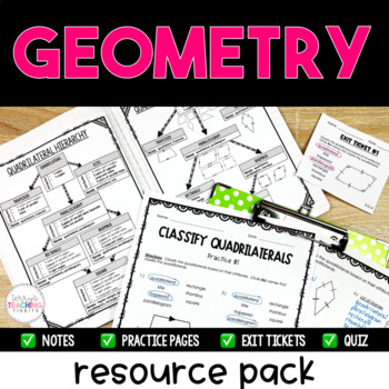 Preview of Geometry Resource Pack - Printable
