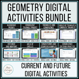 Geometry Digital Resources or Activities Growing Bundle