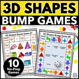 3D Shapes Worksheet Games Faces Edges Vertices Nets Attrib