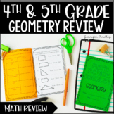 Geometry Review Printable Booklet {2-D Shapes}