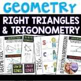 Geometry - Right Triangles and Trigonometry Bundle - Chapter 8