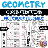 Geometry - Rotations on the Coordinate Plane Foldable