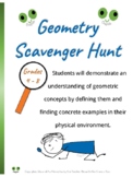 Geometry Scavenger Hunt