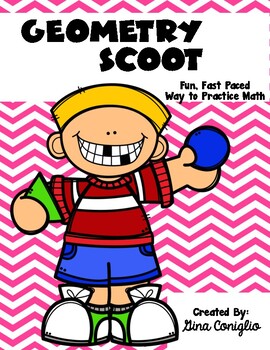 Preview of Geometry  Scoot Game