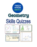 Geometry Skills Quizzes