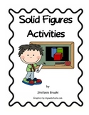 Geometry-Solid Figures  Activities 2nd Grade