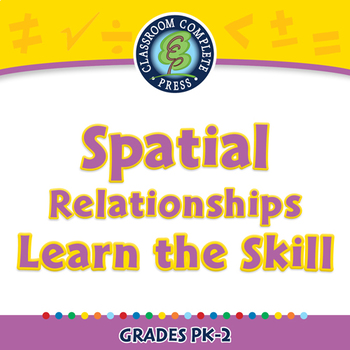 Preview of Geometry: Spatial Relationships - Learn the Skill - NOTEBOOK Gr. PK-2