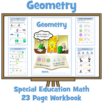 Preview of Geometry - Special Education Math