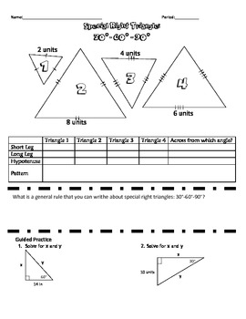 right triangle assignment expert