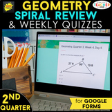 Geometry Spiral Review | Google Classroom Distance Learnin