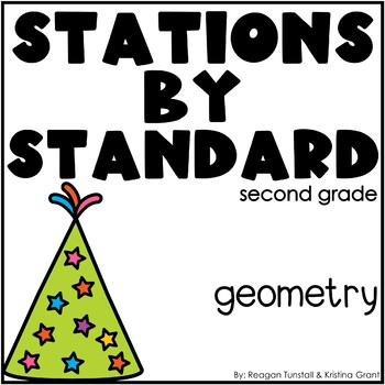 Preview of Geometry Stations Second Grade