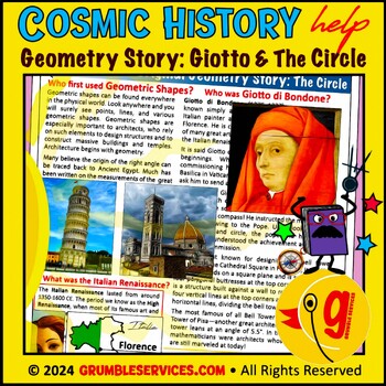 Preview of Geometry Story: Giotto & The Circle • Architects of the Italian Renaissance