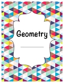 Geometry Study Guide / Student Notes