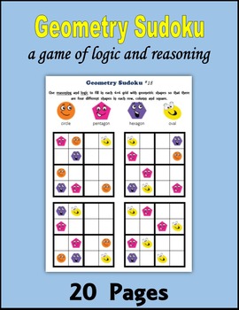 Preview of Geometry Sudoku - Logic and Reasoning