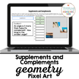 Geometry Supplementary and Complementary Angles Word Probl