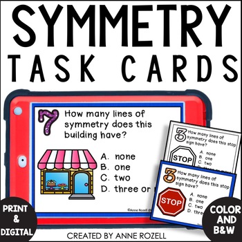 Preview of Symmetry Task Cards