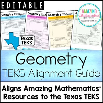 Preview of Geometry TEKS Alignment Guide